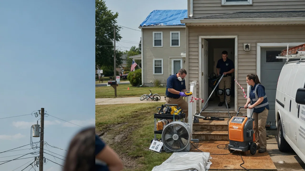 Water Damage Repair in Salem, SD near me